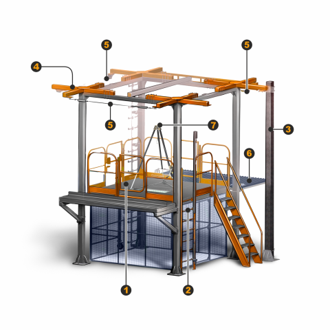 Тренировочный полигон POLIGON KAZBEK от HIGH SAFETY 